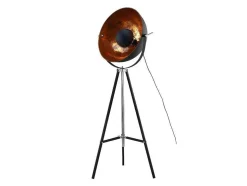 Candeeiro Movie - A. 166 Cm - Bicolor Interior Acobreado Exterior Preto Da Marca Inside Art