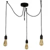 Candeeiro Suspenso Andria, Preto, 180 X 180 X 93 Cm, Epikasa