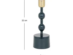 Castical Em Aluminio Esmaltado A. 22 Cm Azul-Esverdeado - Parina