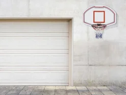 Cesto De Basquetebol De Parede Branco L111 X A77 Cm - Bemidji