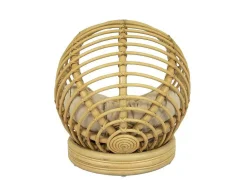Cesto Redonda Para Animais Em Rotim C49,5 X A52 Cm Natural - Malabo