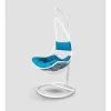 Cesto Suspenso Xn-2005 Cor Branca Com Almofada Azul E Base Incluida