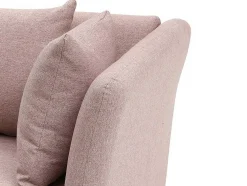 Chaise-Longue Direita Em Tecido Cor-De-Rosa - Napasa