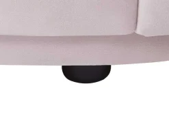Chaise Longue Esquerda Veludo Cor-De-Rosa - Lonigo De Pascal Morabito