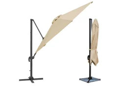 Chapeu De Sol Molokai Rectangular De 3X4M Bege + Tampa