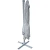 Chapeu De Sol Offset Molokai Quadrado 3X3M Branco + Tampa