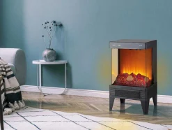 Cheminee Electrique Noir 2Kw