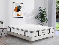 Colchão Anti-Fogo De Molas Ensacadas E Sobrecolchão Integrado Delice De Dreamea Hotel - 180X200 Cm