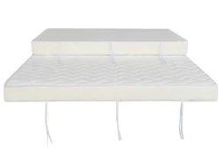 Colchão De Espuma Dobravel Grande Conforto Party Da Dreamea EsPéssura 12 Cm - 140X190 Cm