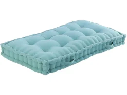 Colchão Para Palete Em Algodao 120 X 60 X12 Cm Azul - Molia