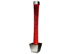 Coluna De Bolhas De Agua Com Vaso Gobie - Leds Com Cores Que Mudam - A.183 Cm