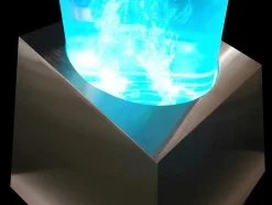 Coluna De Bolhas De Agua Woby - Leds Com Cor Que Muda - A.130 Cm
