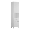 Coluna De Casa De Banho Com Pe 180 Cm Branco - Minela