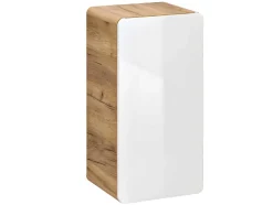 Coluna De Casa De Banho Cor Natural E Branca C32 X L35 X A68 Cm - Aruba