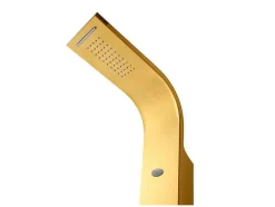 Coluna De Duche De Hidromassagem Termostatica Josta - Dourada - 45*150 Cm