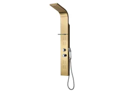 Coluna De Duche De Hidromassagem Termostatica Josta - Dourada - 45*150 Cm