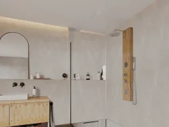 Coluna De Duche De Hidromassagem Em Bambu De 20X140 Cm - Solal