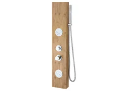 Coluna De Duche De Hidromassagem Em Bambu De 20X140 Cm - Solal