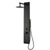 Coluna De Duche Hidromassagem Jubida - Preto - 20*130 Cm
