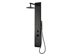 Coluna De Duche Hidromassagem Jubida - Preto - 20*130 Cm