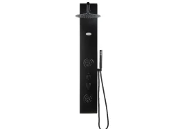 Coluna De Duche Hidromassagem Jubida - Preto - 20*130 Cm
