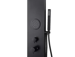 Coluna De Duche Hidromassagem Jubida - Preto - 20*130 Cm