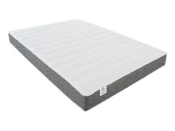 Conjunto Artigos De Cama 160 X 200 Cm Sommier Com Espaco De Arrumação Branco + Colchão De Espuma Hd - Heaven Da Dreamea