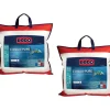 Conjunto De 2 Almofadas Dodo Aqua-Pure De 60 X 60 Cm - Capa 100% Algodao Biologico