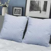 Conjunto De 2 Almofadas Dodo Naturais Firmes Com Penas 60 X 60 Cm - Meribel