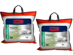 Conjunto De 2 Almofadas Ergonomicas Com Memória De Forma 60X60Cm - Dodo Vegetal