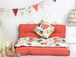 Conjunto De 2 Almofadas Floridas Em Algodao 45 X 45 Cm Multicolor - Bariola