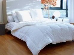 Conjunto De 2 Almofadas Tratamento Antiacaros Natural Greencare 60 X 60 Cm 550 G Branco Algodao - Azylia