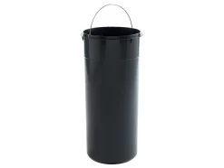 Conjunto De 2 Caixotes Do Lixo Com Pedal Em Inox De 30 L E 3 L Cor Branco E Dourado - Pira