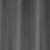 Conjunto De 2 Cortinas Luxe - Veludo De Poliester - 140X260 Cm - Cinza