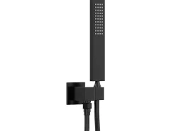 Conjunto De Duche Encastravel Com Torneira Misturadora Mecanica Preto Mate - Tocantis