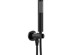 Conjunto De Duche Encastravel Com Torneira Misturadora Mecanica Preto Mate - Tamise