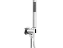 Conjunto De Duche Encastravel Com Torneira Misturadora Mecanica Cor Niquel Escovado - Tamise
