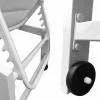 Conjunto De 2 Espreguiçadeiras Barbados Em Têxtileno Branco - Aluminio Branco