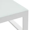 Conjunto De Jardim Em Aluminio: Mesa De Centro E Sofá De Canto Levadico, 6 Lugares Cinzento - Palaos Ii