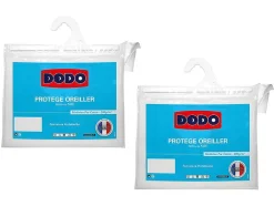 Conjunto De 2 Protetores De Almofadas Dodo Absorventes De 65X65 Cm - Ultra Conforto