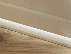 Conjunto De 3 RodaPés Em Polistireno C290 X A10 Cm Branco - Coreo