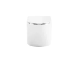 Conjunto Sanita Suspensa Com Estrutura De Suporte Decorativa Branco Brilhante - Javoine