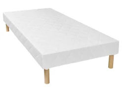Conjunto Sommier + Colchão De Molas Ensacadas EsPéssura 20 Cm E Dimensao 90 X 190 Cm - Songe Da Ysmee
