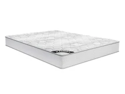 Conjunto Sommier + Colchão De Molas Ensacadas EsPéssura 20 Cm E Dimensao 140 X 190 Cm - Songe Da Ysmee
