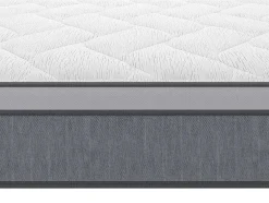 Conjunto Sommier + Colchão De Molas Ensacadas Esp. 22 Cm Serenite Da Ysmee - 140X200 Cm