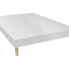 Conjunto Sommier + Colchão De Molas Ensacadas 5 Zonas Acolhimento Memória De Forma Esp. 23 Cm 160X200 Cm - Babylone De Ysmee