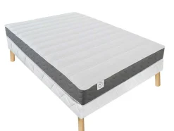 Conjunto Sommier + Colchão Espuma Hd + Memória De Forma + Tecido 3D Respiravel Heaven Da Dreamea - 140 X 190 Cm