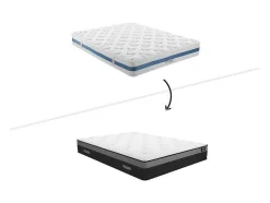 Conjunto Sommier + Colchão Molas Ensacadas Airplay Da Dreamea Play - 160 X 200 Cm