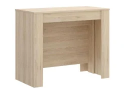 Consola Extensivel Onega - 10 Lugares - 4 Extensoes - Cor: Carvalho
