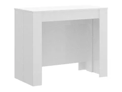 Consola Extensivel Onega - 10 Lugares - 4 Extensoes - Cor: Branca